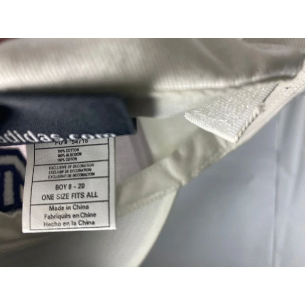 Adidas‎ Boys 8-20 One Size Fits All Baseball Cap Cotton Cream boy 8-20